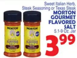Bravo Supermarkets MORTON GOURMET FLAVORED SALT offer