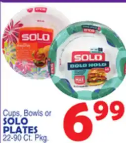 Bravo Supermarkets SOLO PLATES offer