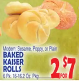 Bravo Supermarkets BAKED KAISER ROLLS offer