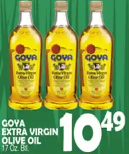 Bravo Supermarkets GOYA EXTRA VIRGIN OLIVE OIL offer