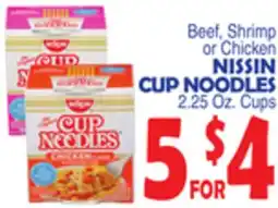 Bravo Supermarkets NISSIN CUP NOODLES offer