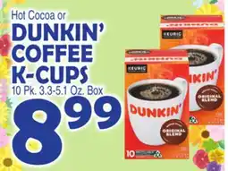 Bravo Supermarkets DUNKIN' COFFEE K-CUPS offer