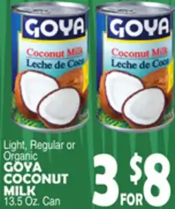 Bravo Supermarkets GOYA COCONUT MILK offer