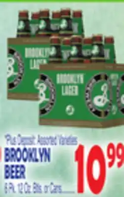Bravo Supermarkets BROOKLYN BEER offer