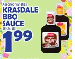 Bravo Supermarkets KRASDALE BBQ BBQ SAUCE offer