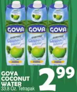 Bravo Supermarkets GOYA COCONUT WATER offer