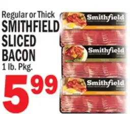 Bravo Supermarkets Smithfield Sliced Bacon offer