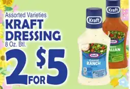 Bravo Supermarkets KRAFT DRESSING offer