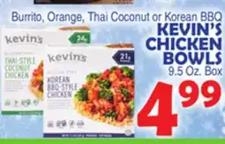 Bravo Supermarkets KEVIN'S CHICKEN BOWLS offer