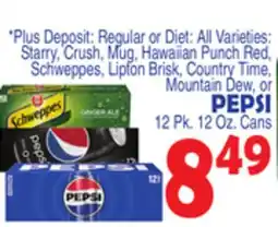 Bravo Supermarkets Pepsi offer