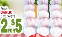 Bravo Supermarkets GARLIC offer