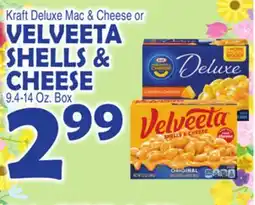 Bravo Supermarkets VELVEETA VELVEETA SHELLS & CHEESE offer