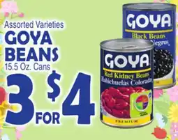 Bravo Supermarkets GOYA BEANS offer