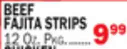 Bravo Supermarkets BEEF FAJITA STRIPS offer