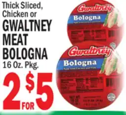 Bravo Supermarkets GWALTNEY MEAT BOLOGNA offer