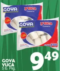 Bravo Supermarkets Goya Yuca offer