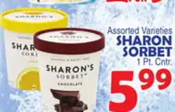 Bravo Supermarkets SHARON SORBET offer