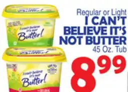 Bravo Supermarkets I Can't Believe It's Not Butter offer