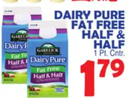 Bravo Supermarkets DAIRY PURE FAT FREE HALF & HALF offer