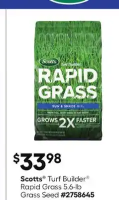 Lowe's Turf Builder Rapid Grass 5.6-lb Grass Seed offer