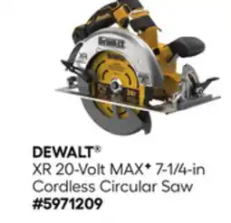 Lowe's XR 20-Volt MAXF 7-1/4-in Cordless Circular Saw offer