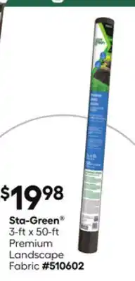 Lowe's 3-ft x 50-ft Premium Landscape Fabric offer