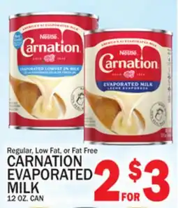 C Town CARNATION EVAPORATED MILK offer