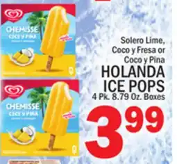 C Town HOLANDA ICE POPS offer
