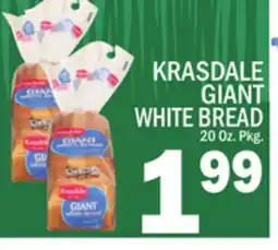 C Town KRASDALE GIANT WHITE BREAD offer