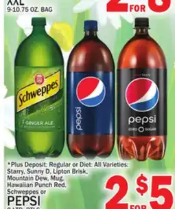 C Town PEPSI 2 LTR. BTLS offer