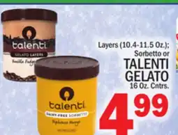 C Town TALENTI GELATO 16 Oz. Cntrs offer