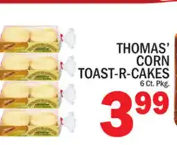 C Town THOMAS' CORN TOAST-R-CAKES offer