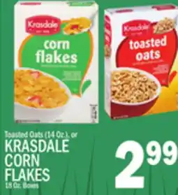 C Town KRASDALE CORN FLAKES 18 Oz. Boxes offer