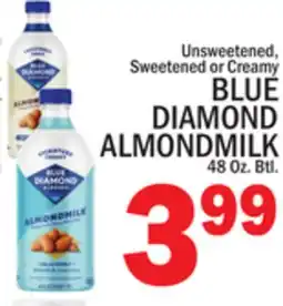 C Town BLUE DIAMOND ALMONDMILK offer