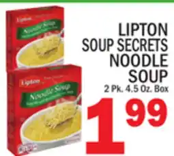 C Town LIPTON SOUP SECRETS NOODLE SOUP offer