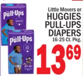 C Town HUGGIES PULL-UPS DIAPERS offer