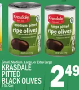 C Town KRASDALE PITTED BLACK OLIVES offer