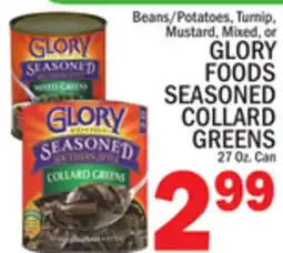 C Town GLORY FOODS SEASONED COLLARD GREENS offer