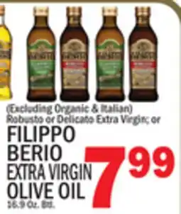 C Town FILIPPO BERIO EXTRA VIRGIN OLIVE OIL offer