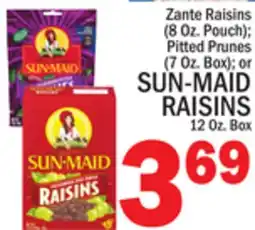 C Town Sun-Maid Raisins offer