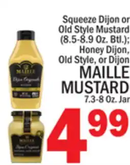 C Town MAILLE MUSTARD 7.3-8 Oz. Jar offer