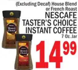 C Town NESCAFE TASTER'S CHOICE INSTANT COFFEE offer