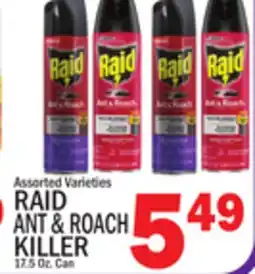 C Town RAID ANT & ROACH KILLER offer