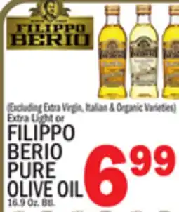 C Town FILIPPO BERIO PURE OLIVE OIL offer