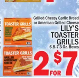 C Town LILY'S TOASTER GRILLS 6.8-7.3 Oz. Boxes offer
