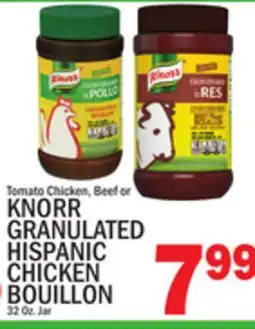 C Town KNORR GRANULATED HISPANIC CHICKEN BOUILLON offer