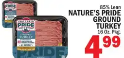 C Town NATURE'S PRIDE GROUND TURKEY offer