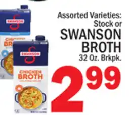 C Town SWANSON BROTH offer