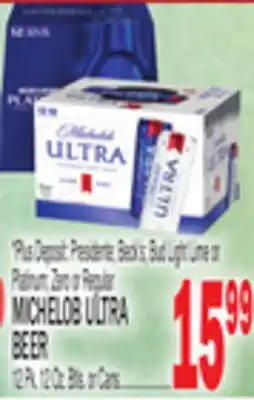 C Town MICHELOB ULTRA BEER offer