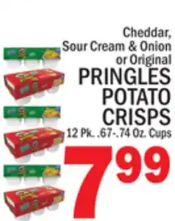 C Town PRINGLES POTATO CRISPS offer